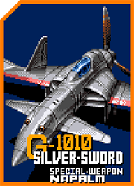 G-1010 FIGHTER AIRCRAFT Silver Sword